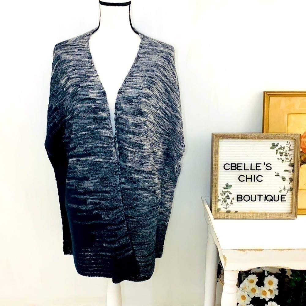 J.Jill Heather Blue Cozy Casual Chic Cardigan XS/S